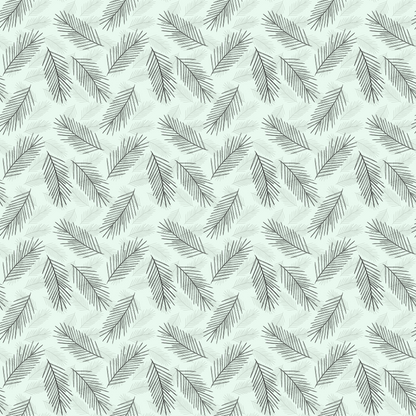 WINTER MINT VINYL - MULTIPLE VARIATIONS - PINE AND FEATHERS DESIGNS