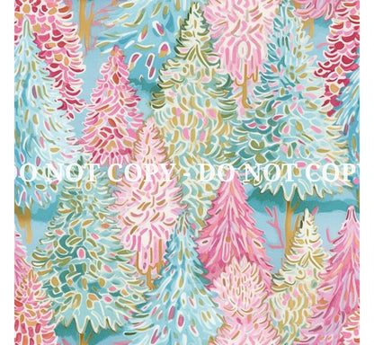 PREPPY CHRISTMAS PATTERN VINYL - MULTIPLE VARIATIONS