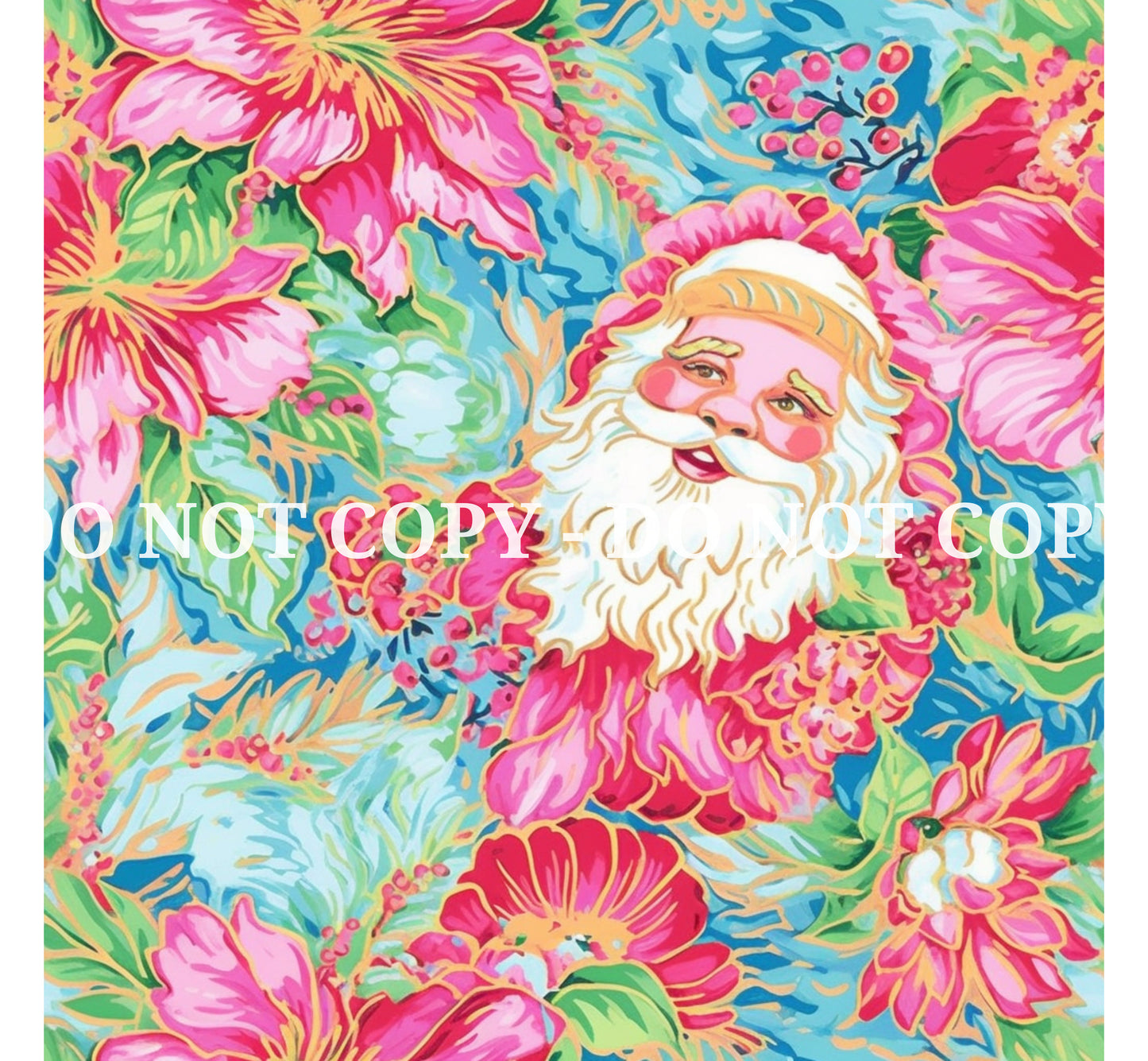 PREPPY CHRISTMAS PATTERN VINYL - MULTIPLE VARIATIONS