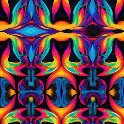 PSYCHEDELIC ABSTRACT VINYL  - MULTIPLE VARIATIONS