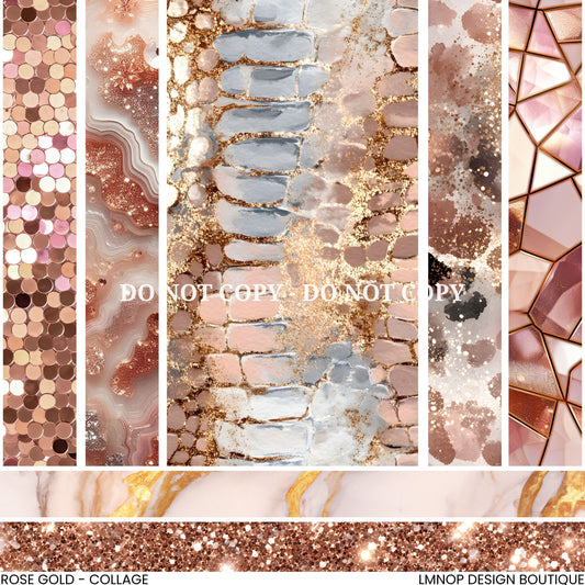 ROSE GOLD - COLLAGE VINYL