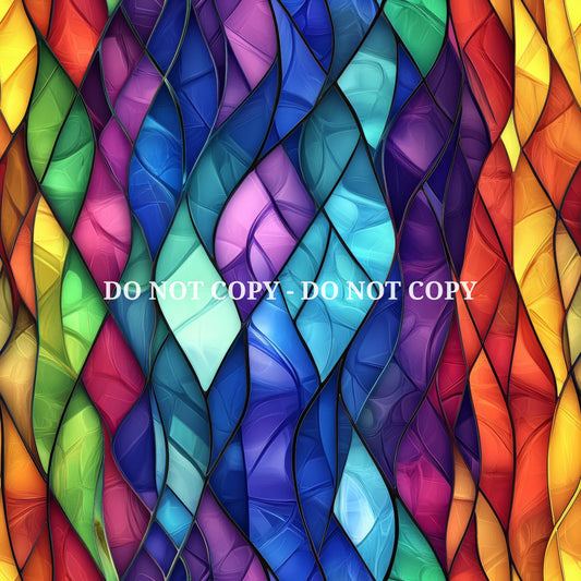 RAINBOW STAINED GLASS - MULTIPLE VARIATIONS