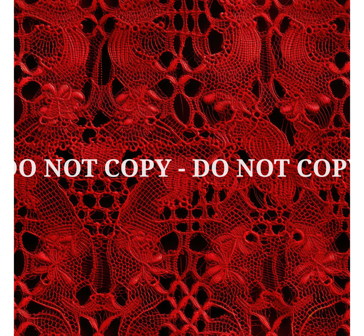 RED LACE PATTERN VINYL  - MULTIPLE VARIATIONS