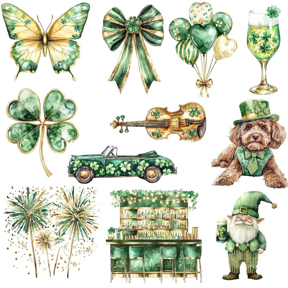 SHAMROCK PARTY - FLAIR SHEET