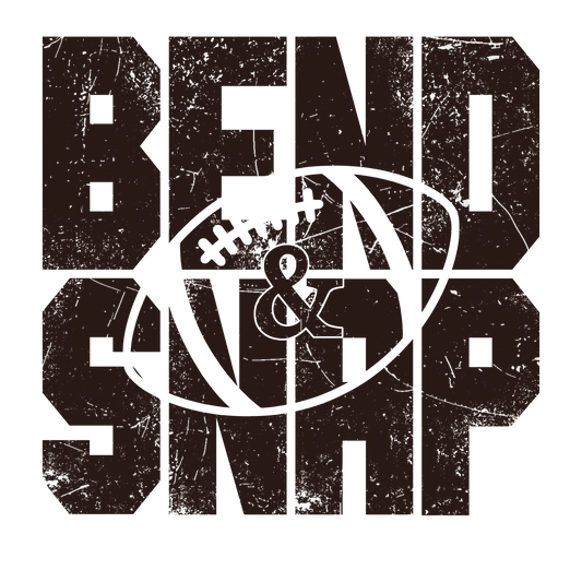 BEND AND SNAP FOOTBALL - DECAL