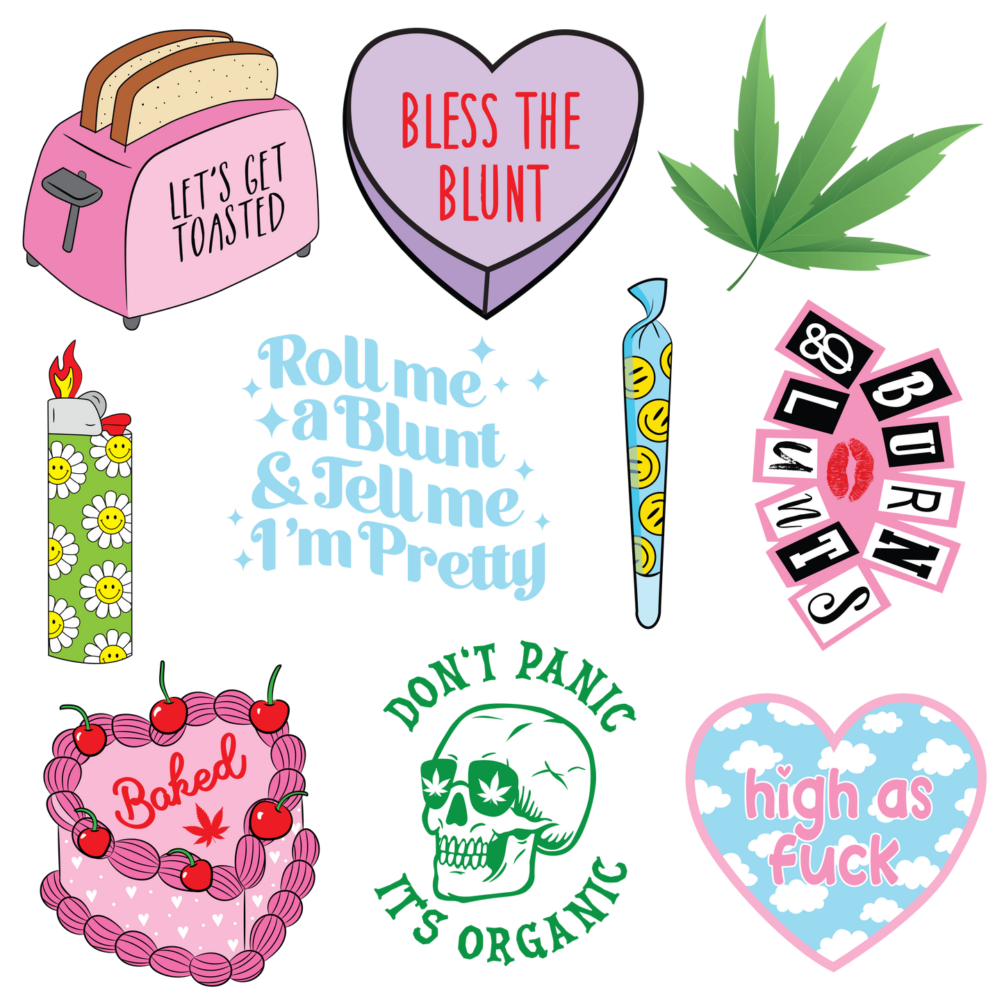 STONER GIRL - FLAIR SHEET