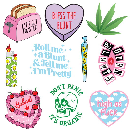 STONER GIRL - FLAIR SHEET