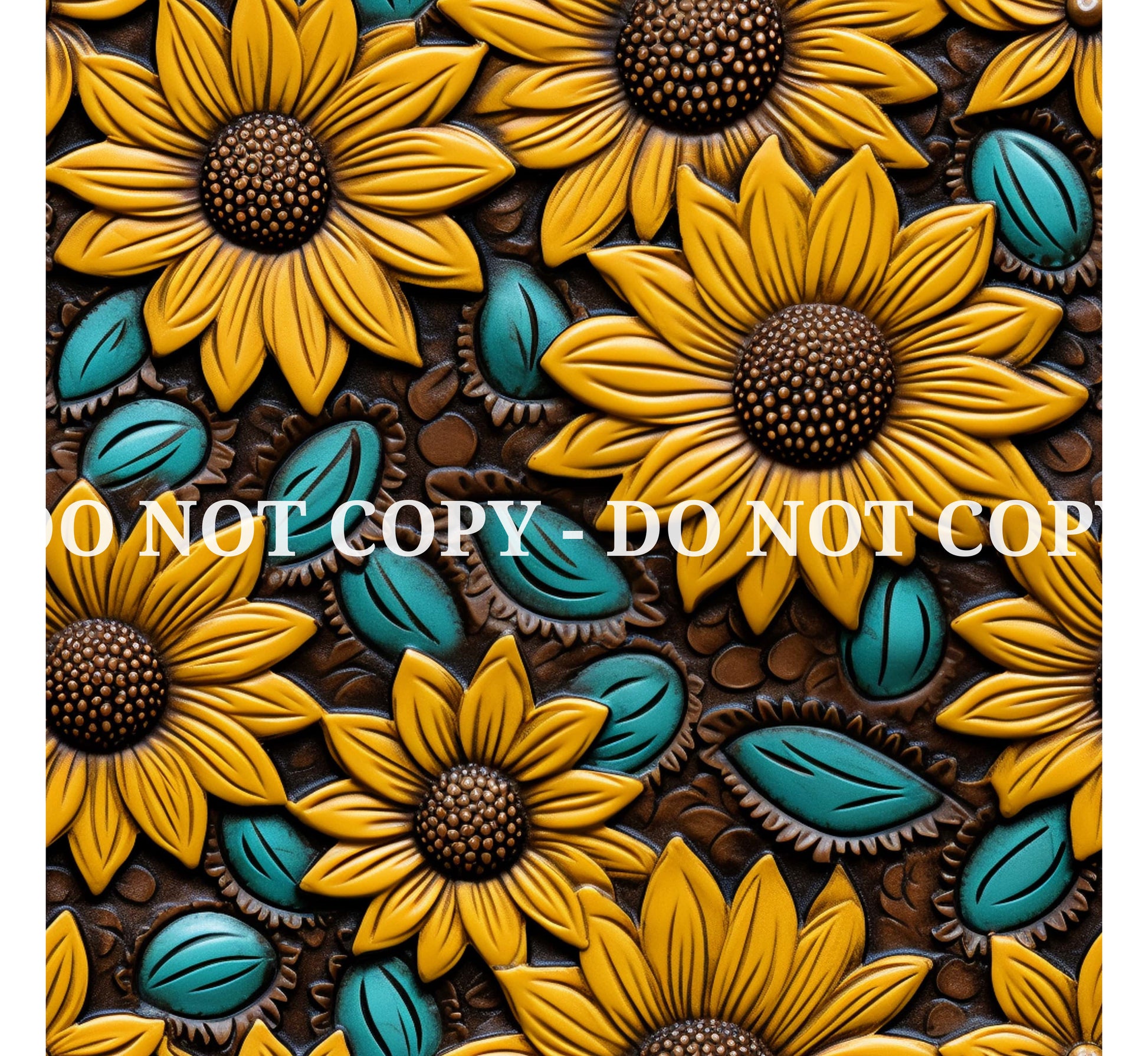 SUNFLOWER TOOLED LEATHER - MULTIPLE VARIATIONS – LMNOP design boutique sunflower-tooled-leather-multiple-variations-lmnop-design-boutique