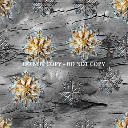 SNOWFLAKE VINTAGE WOOD - MULTIPLE VARIATIONS
