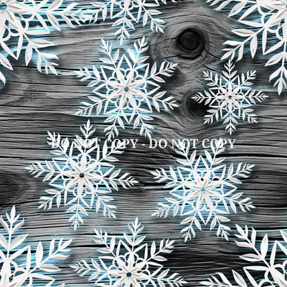 SNOWFLAKE VINTAGE WOOD - MULTIPLE VARIATIONS