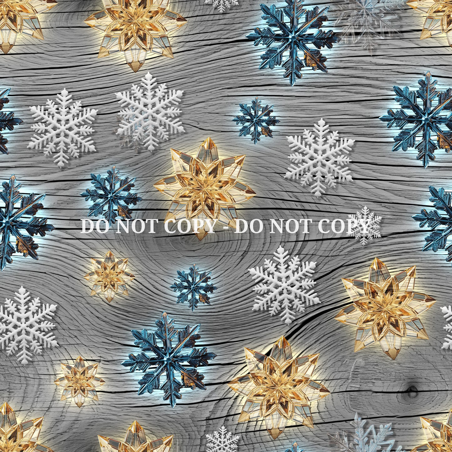 SNOWFLAKE VINTAGE WOOD - MULTIPLE VARIATIONS