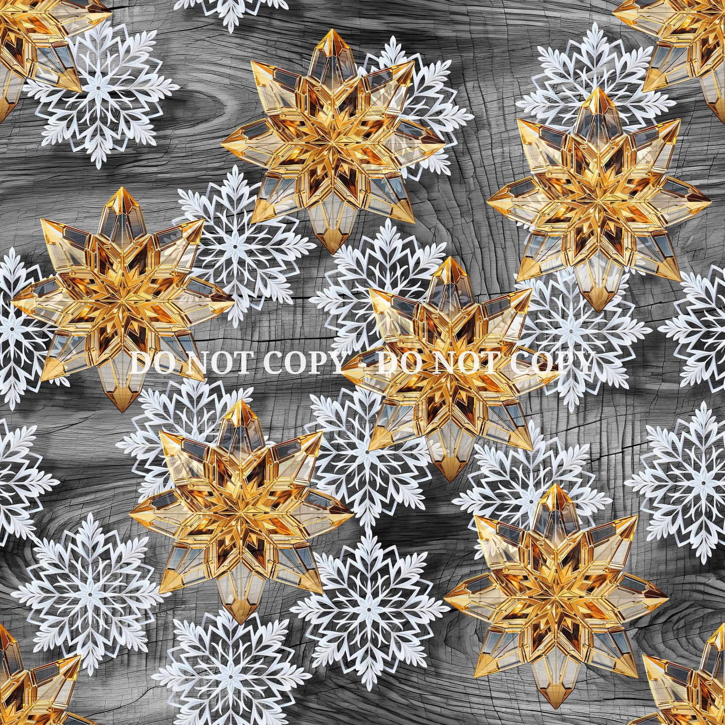 SNOWFLAKE VINTAGE WOOD - MULTIPLE VARIATIONS