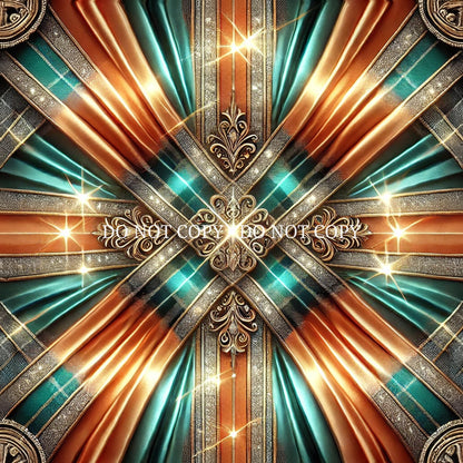 ORANGE AND TEAL - MULTIPLE VARIATIONS