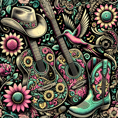 WESTERN COWGIRL - MULTIPLE VARIATIONS