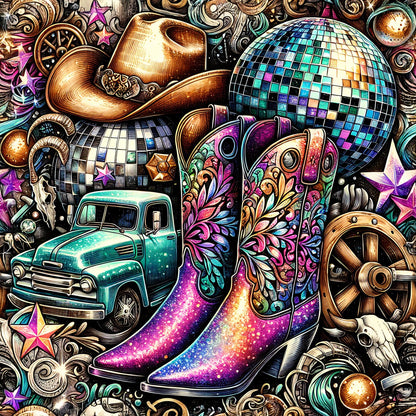 WESTERN COWGIRL - MULTIPLE VARIATIONS