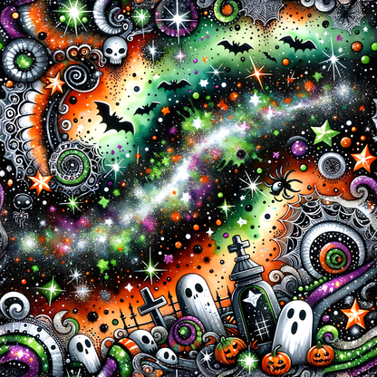 HALLOWEEN DOODLES - MULTIPLE VARIATIONS
