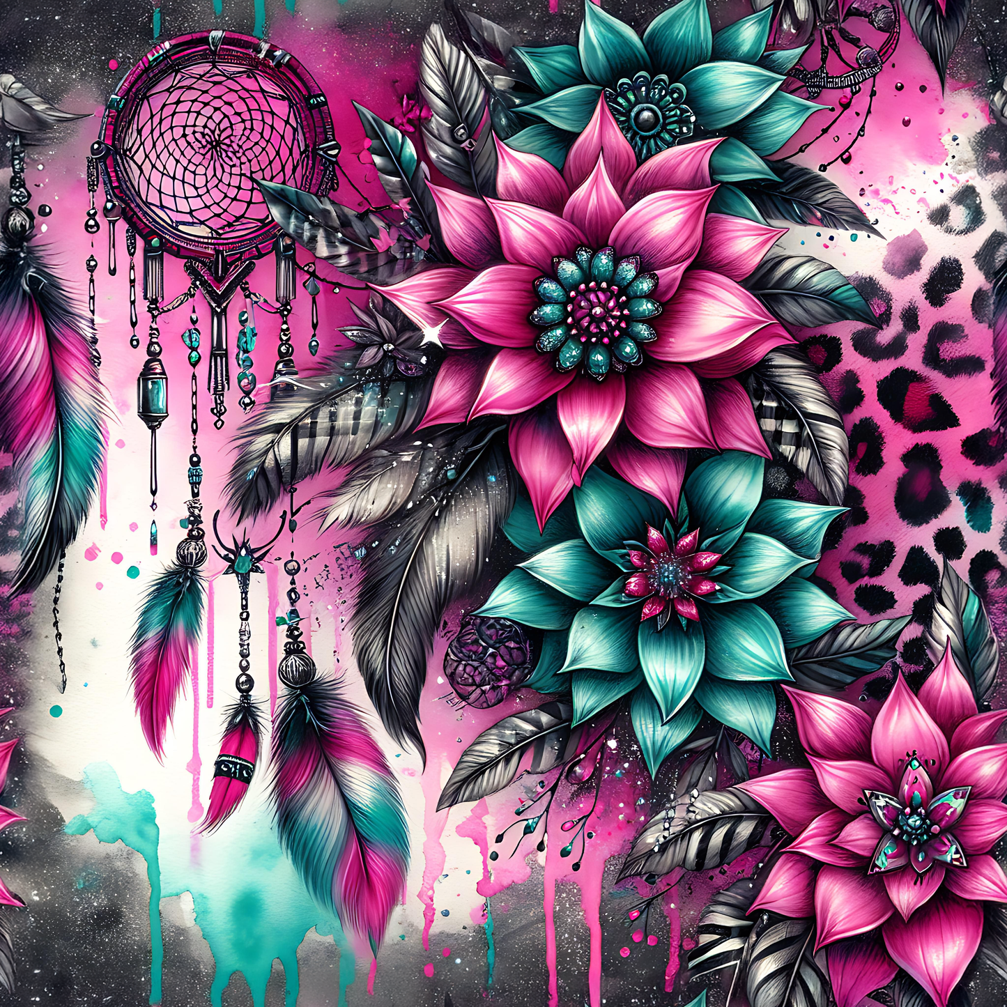 PINK DREAMCATCHER - MULTIPLE VARIATIONS