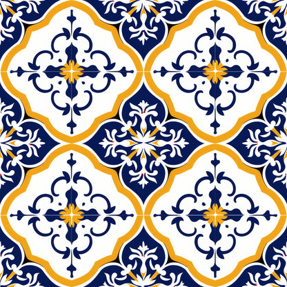 SPANISH TILES VINYL - MULTIPLE VARIATIONS