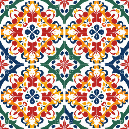 SPANISH TILES VINYL - MULTIPLE VARIATIONS