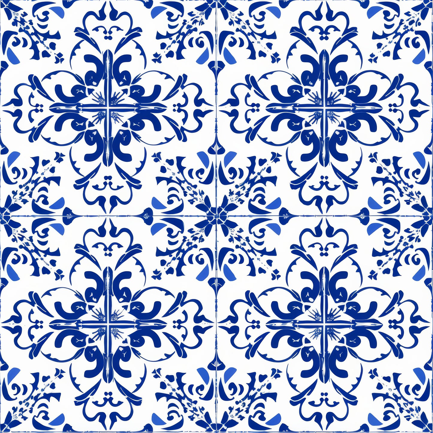 SPANISH TILES VINYL - MULTIPLE VARIATIONS