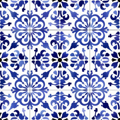 SPANISH TILES VINYL - MULTIPLE VARIATIONS