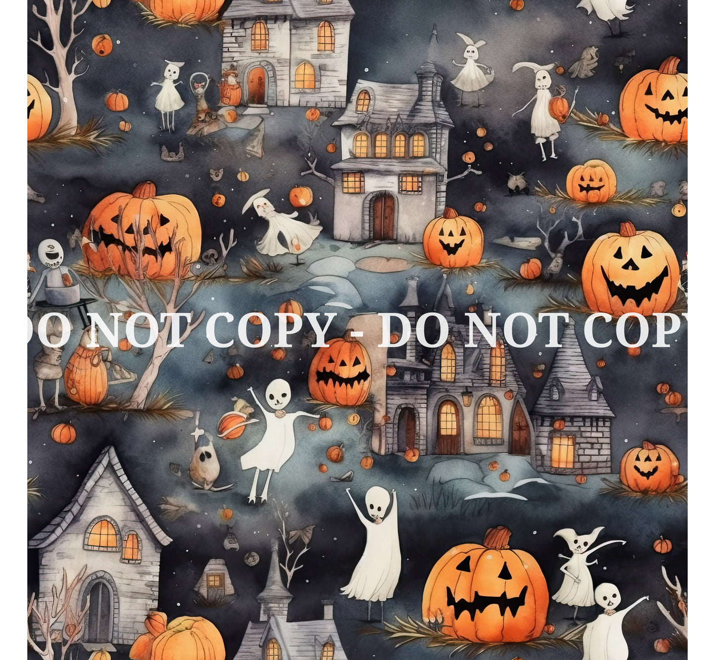 HAUNTED HOUSES PATTERN VINYL - MULTIPLE VARIATIONS