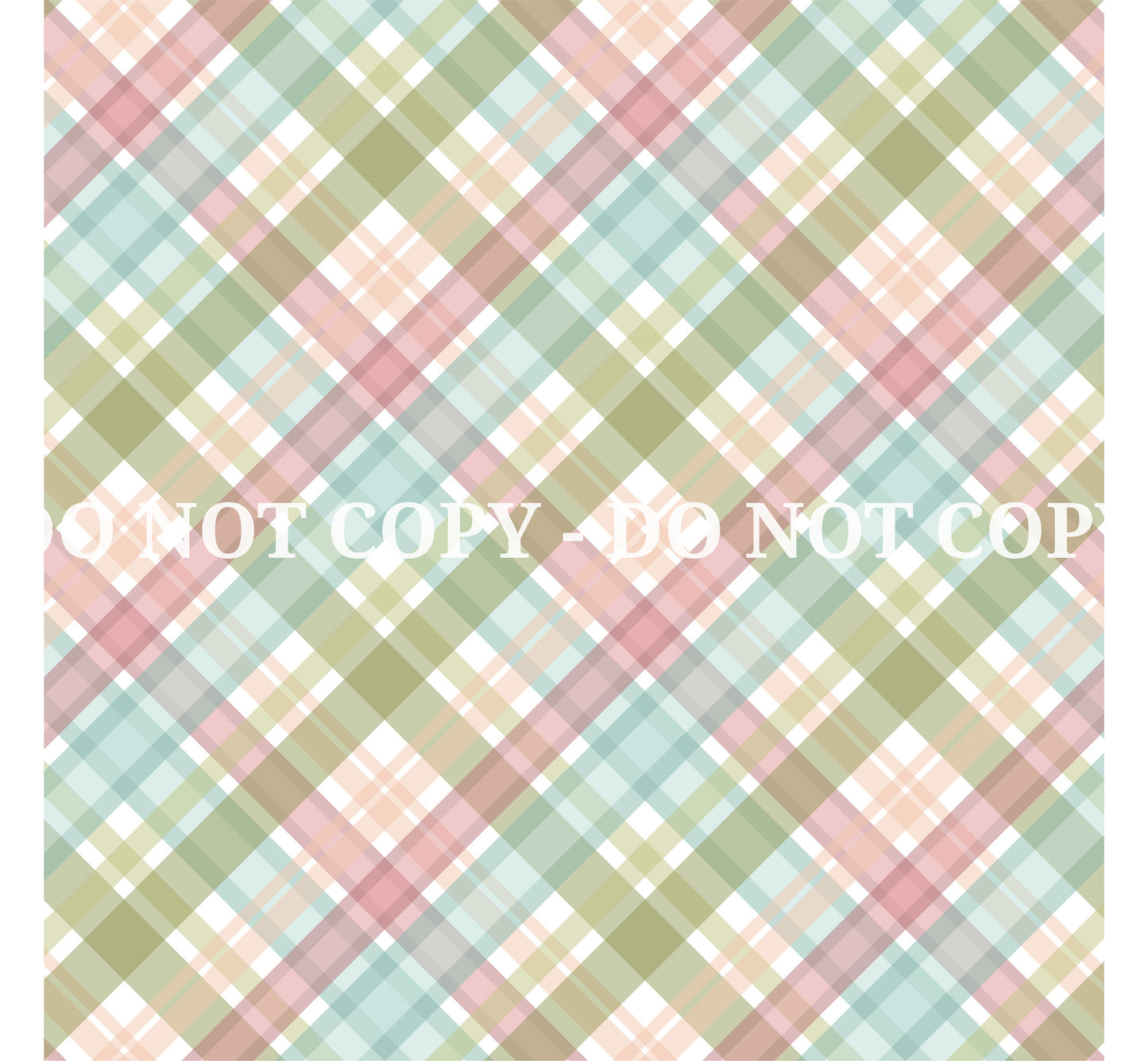 SPRING PLAID PATTERN VINYL - MULTIPLE VARIATIONS