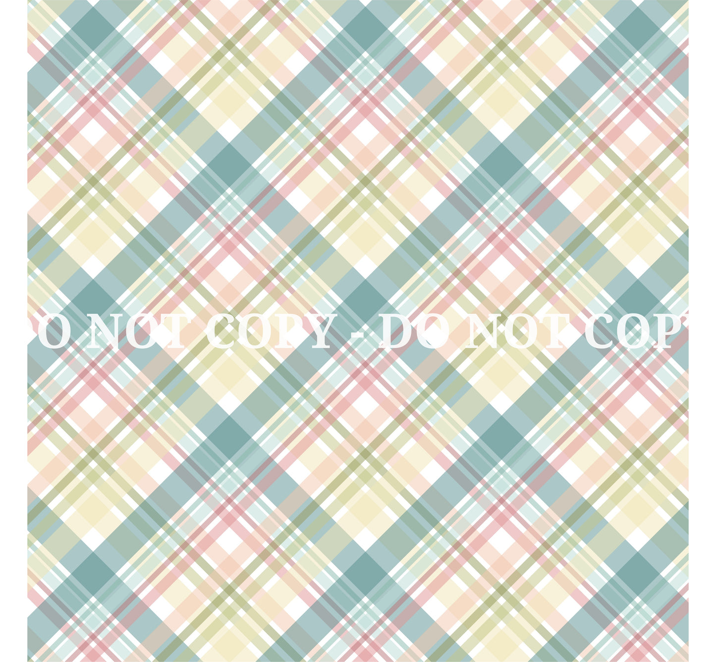 SPRING PLAID PATTERN VINYL - MULTIPLE VARIATIONS