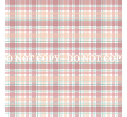 SPRING PLAID PATTERN VINYL - MULTIPLE VARIATIONS