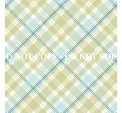 SPRING PLAID PATTERN VINYL - MULTIPLE VARIATIONS