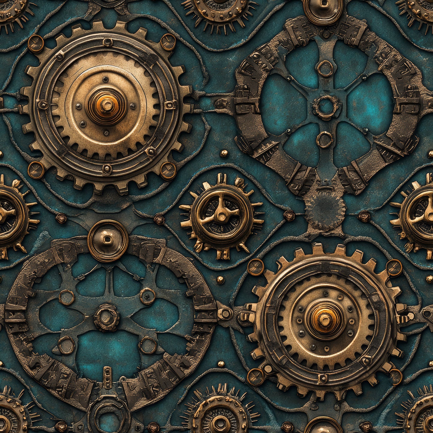 STEAMPUNK GEARS 2 VINYL - MULTIPLE VARIATIONS