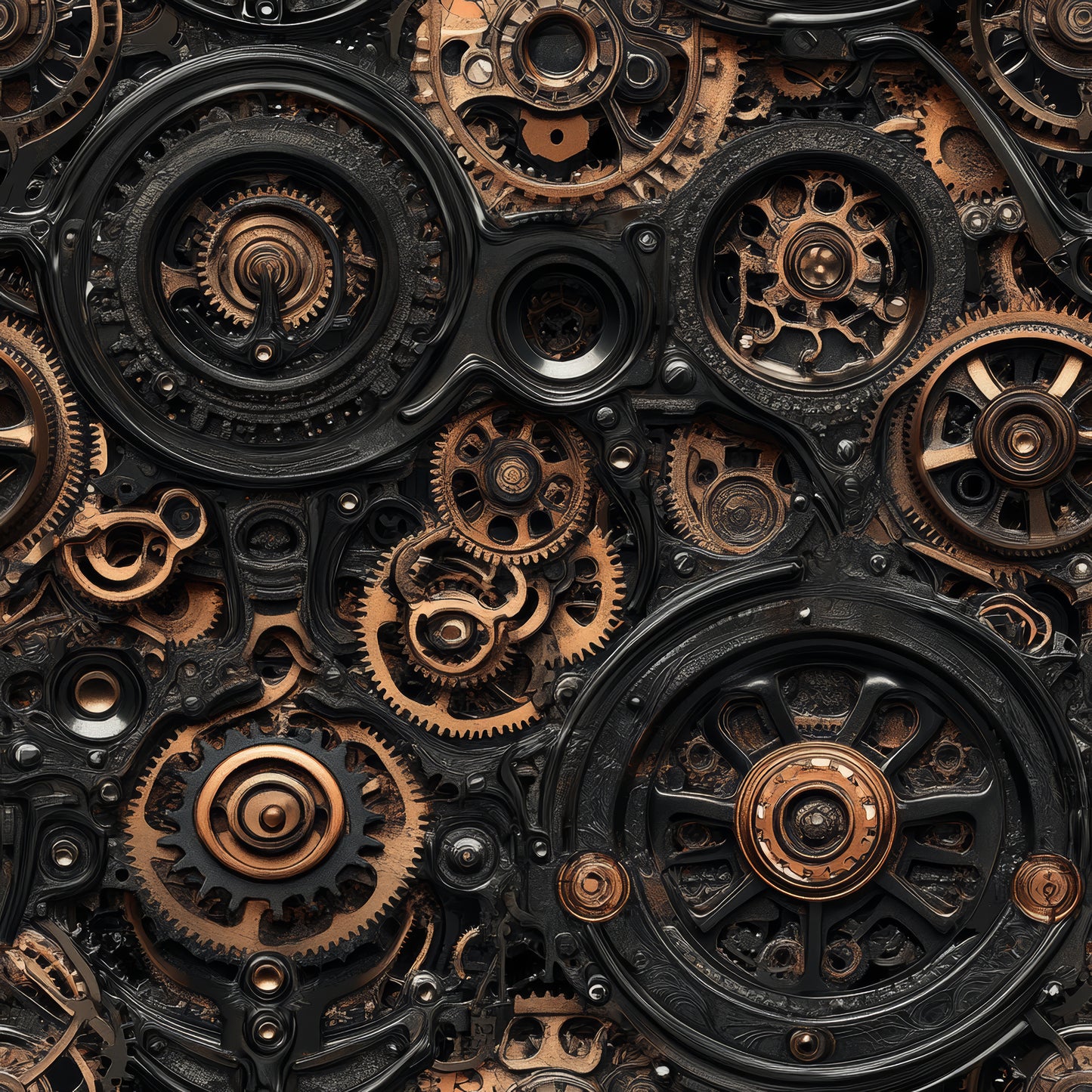 STEAMPUNK GEARS 2 VINYL - MULTIPLE VARIATIONS