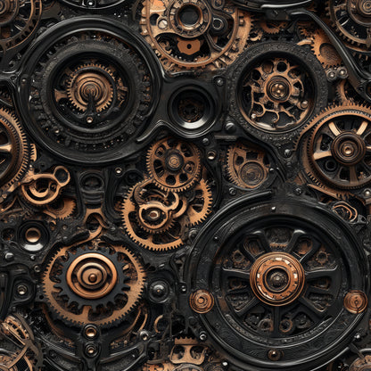 STEAMPUNK GEARS 2 VINYL - MULTIPLE VARIATIONS