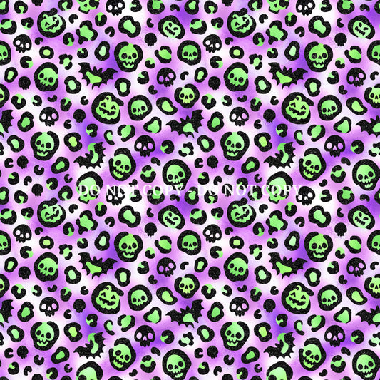 STRANGE HALLOWEEN PATTERN VINYL - MULTIPLE VARIATIONS