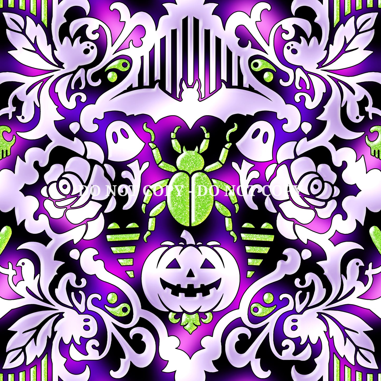 STRANGE HALLOWEEN PATTERN VINYL - MULTIPLE VARIATIONS