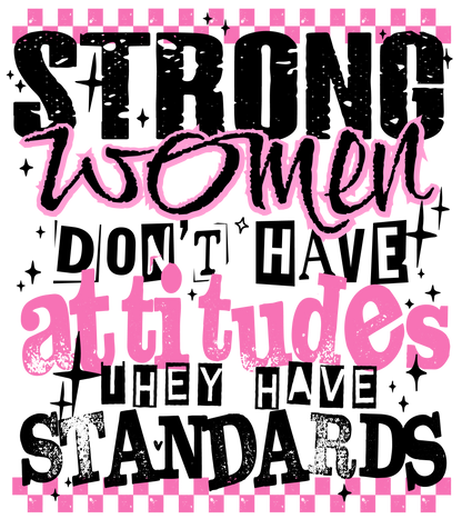 STRONG WOMEN - DECAL