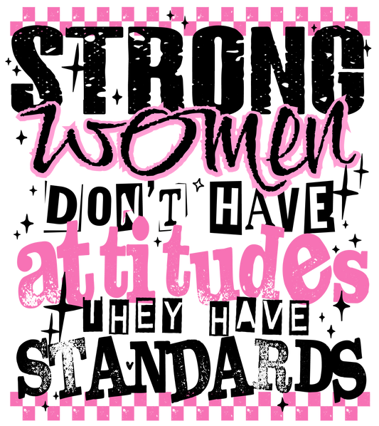 STRONG WOMEN - DECAL