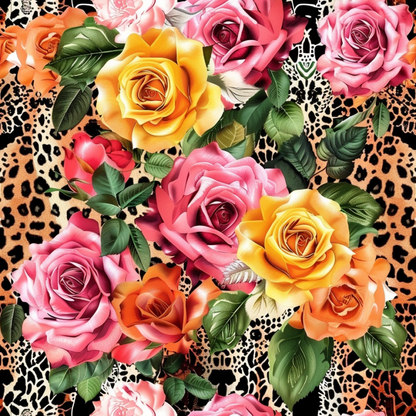 SUMMER LEOPARD PATTERN VINYL - MULTIPLE VARIATIONS