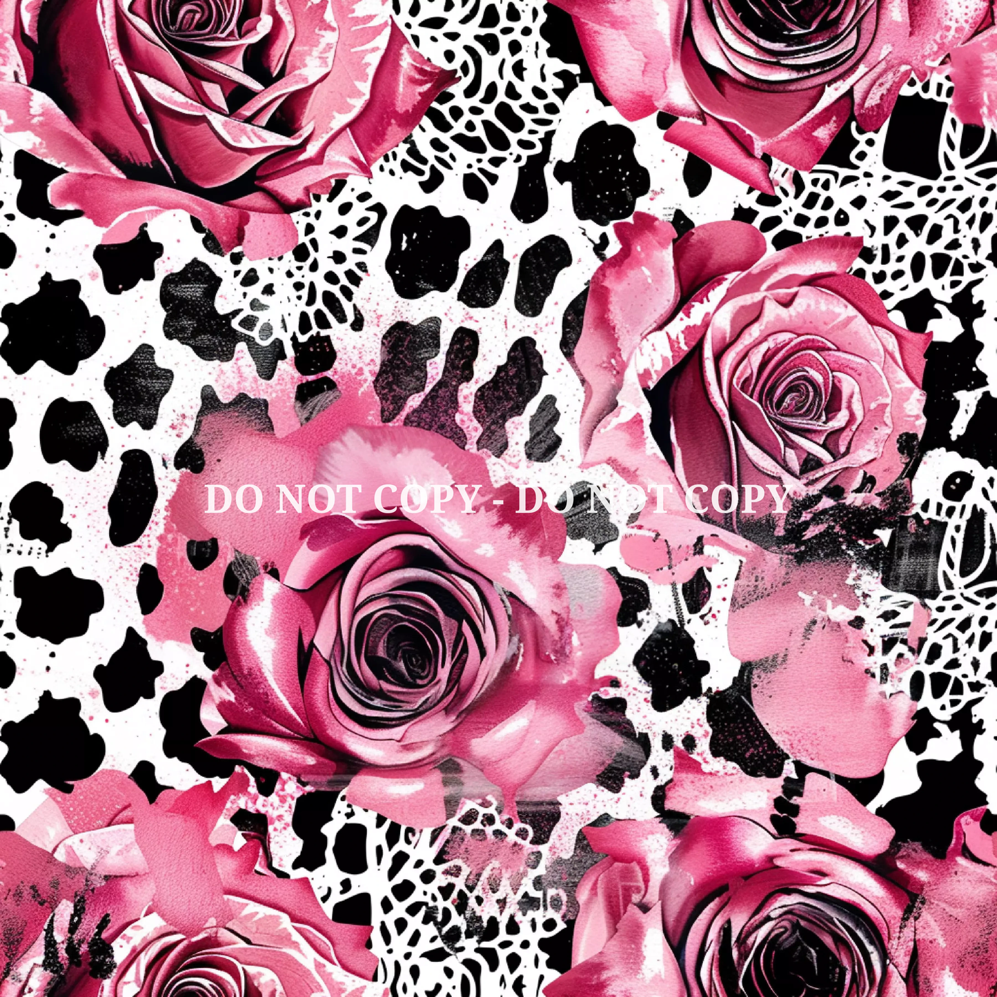 ROSES AND LEOPARD - MULTIPLE VARIATIONS