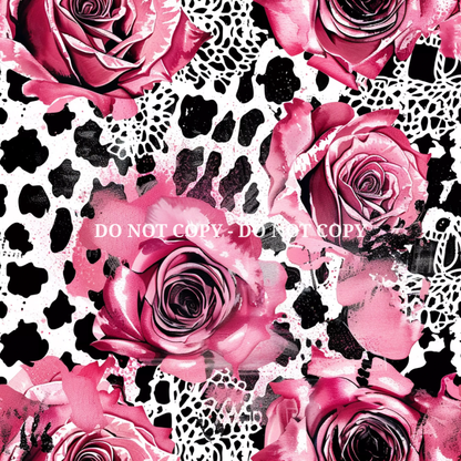 ROSES AND LEOPARD - MULTIPLE VARIATIONS