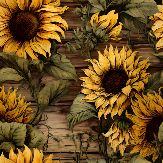 SUNFLOWER WOOD -  MULTIPLE VARIATIONS