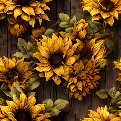 SUNFLOWER WOOD -  MULTIPLE VARIATIONS