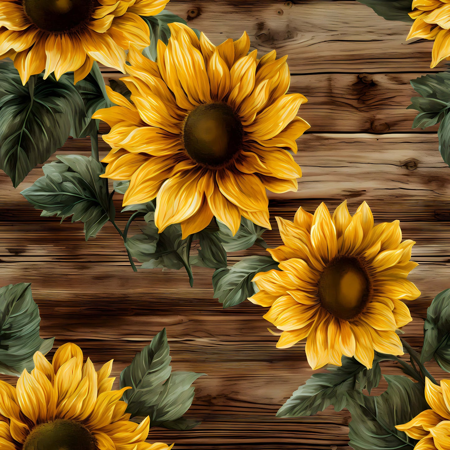 SUNFLOWER WOOD -  MULTIPLE VARIATIONS