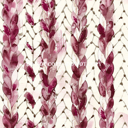 BURGUNDY AUTUMN PATTERN VINYL - MULTIPLE VARIATIONS