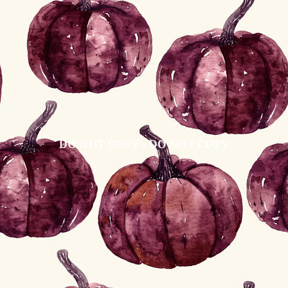 BURGUNDY AUTUMN PATTERN VINYL - MULTIPLE VARIATIONS