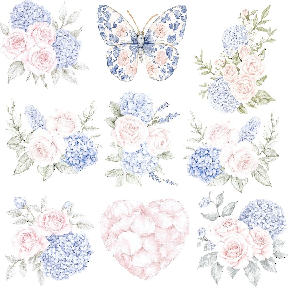 TENDER LOVE FLORAL - FLAIR SHEET