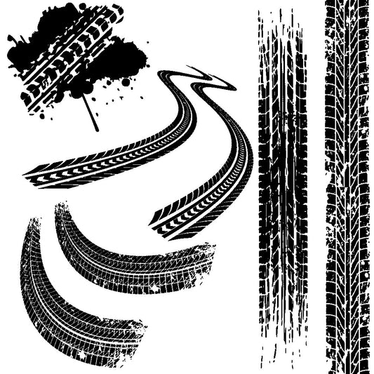 TIRE TRACKS OVERLAY - FLAIR SHEET