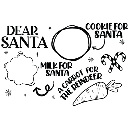 SANTA TRAY - FLAIR SHEET - MULTIPLE VARIATIONS