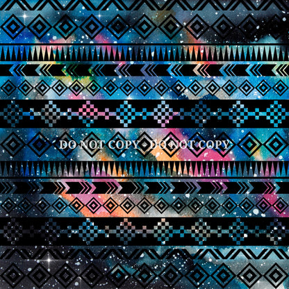 TRIBAL GALAXY PATTERN VINYL - MULTIPLE VARIATIONS