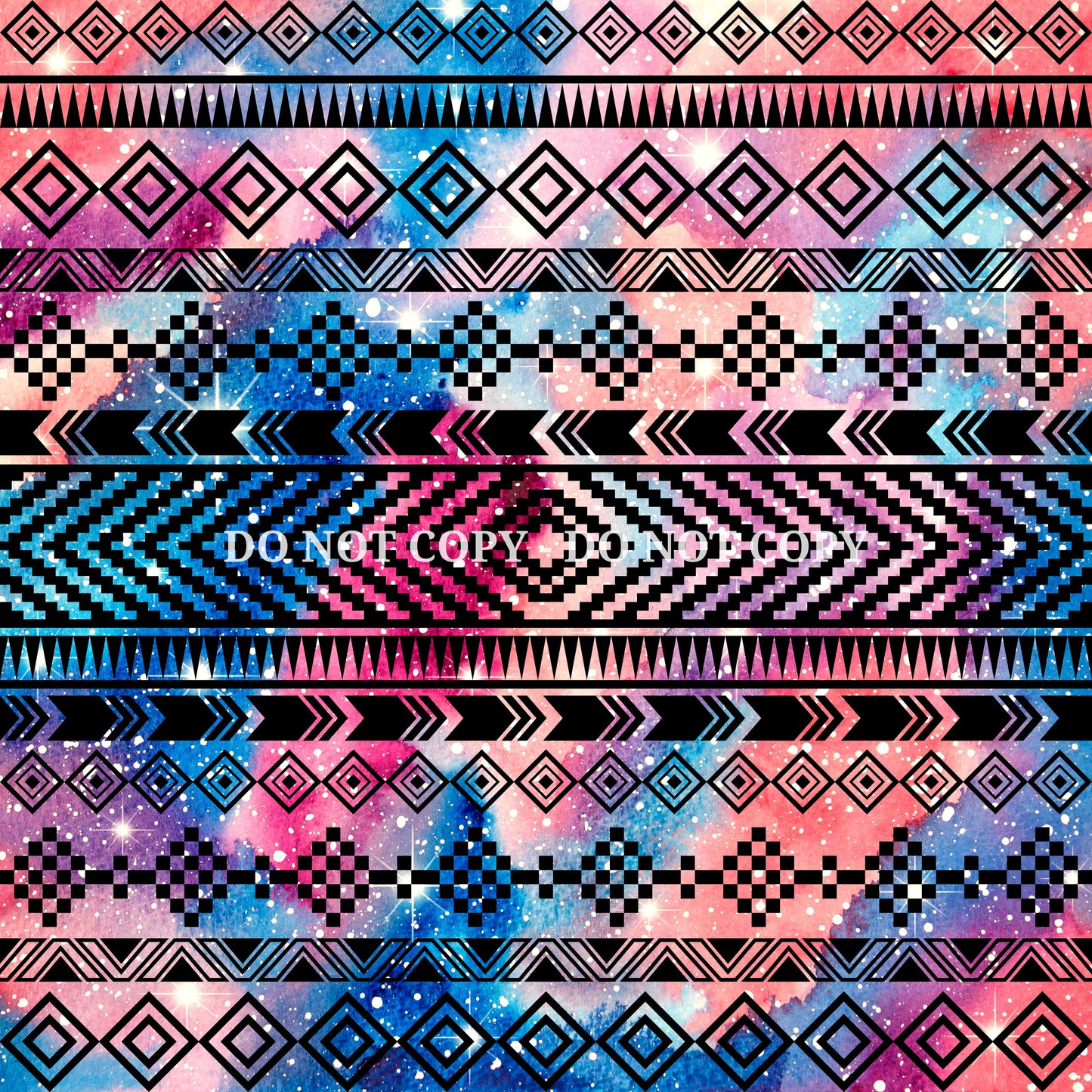 TRIBAL GALAXY PATTERN VINYL - MULTIPLE VARIATIONS